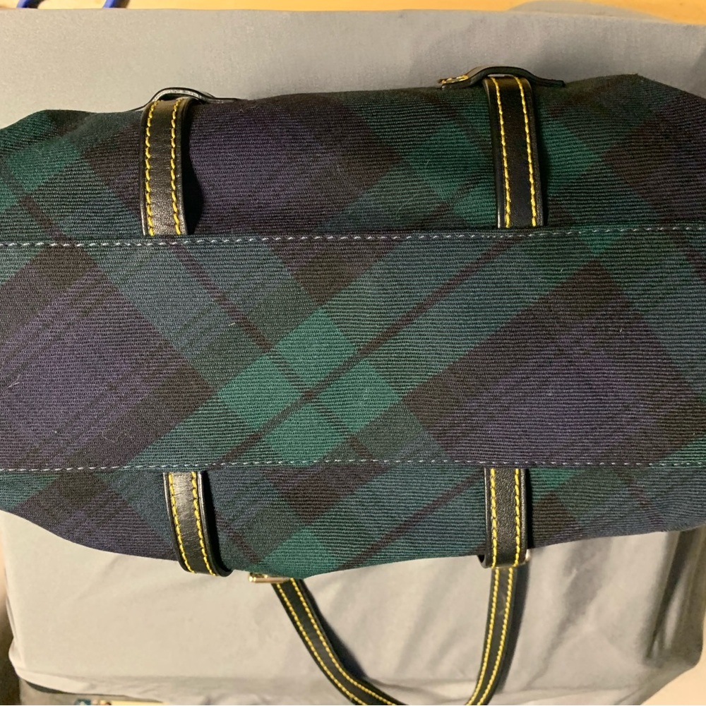 Dooney & Bourke Tartan Small Bag with Red Lining - Picture 3 of 9